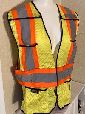 Pioneer Hi-Vis Yellow Safety Vest